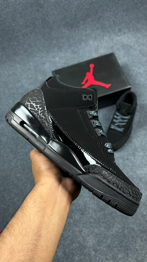 Jordan 3 Retro Black Cat (1:1 Mirror Grade)