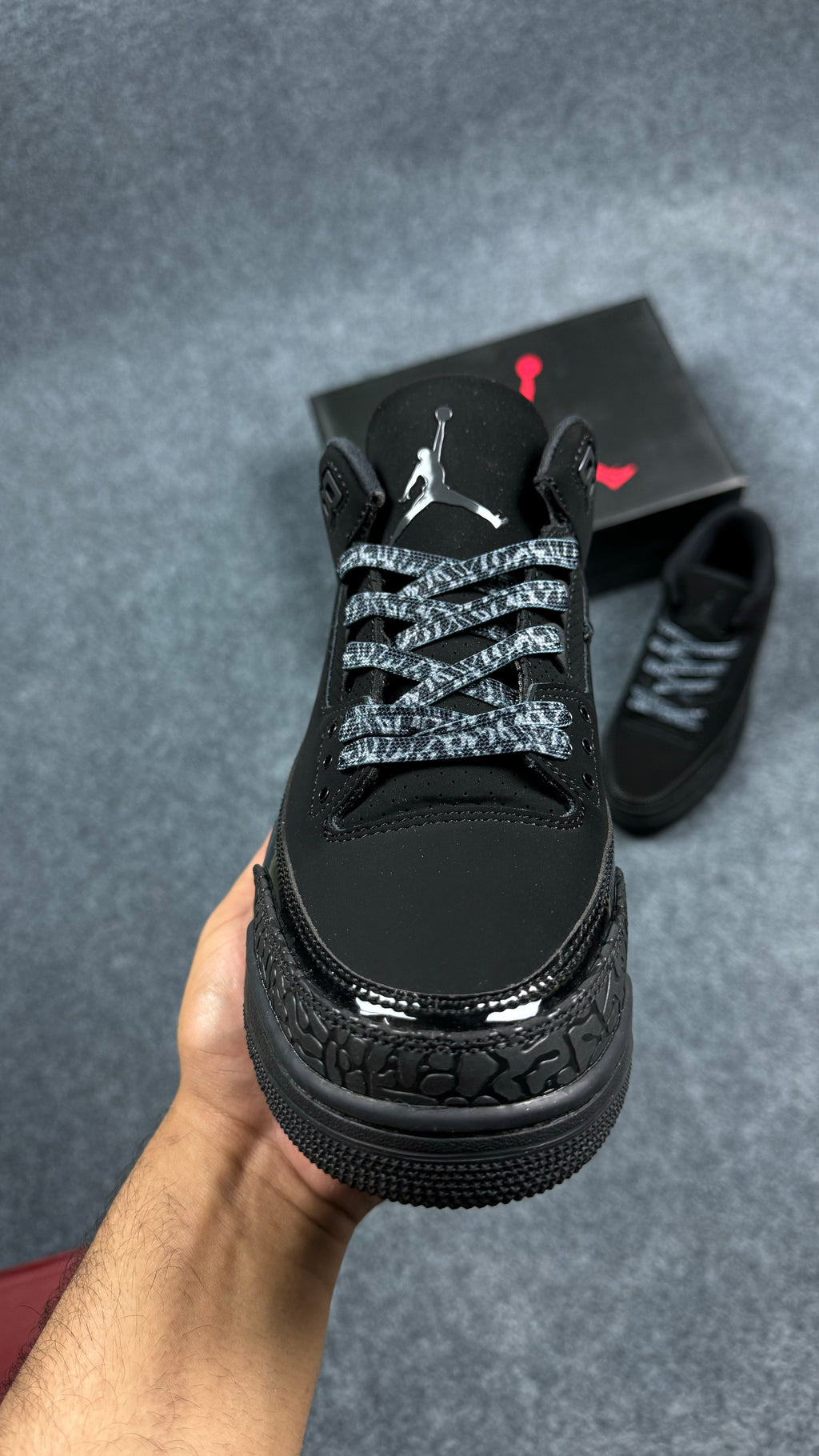 Jordan 3 Retro Black Cat (1:1 Mirror Grade)