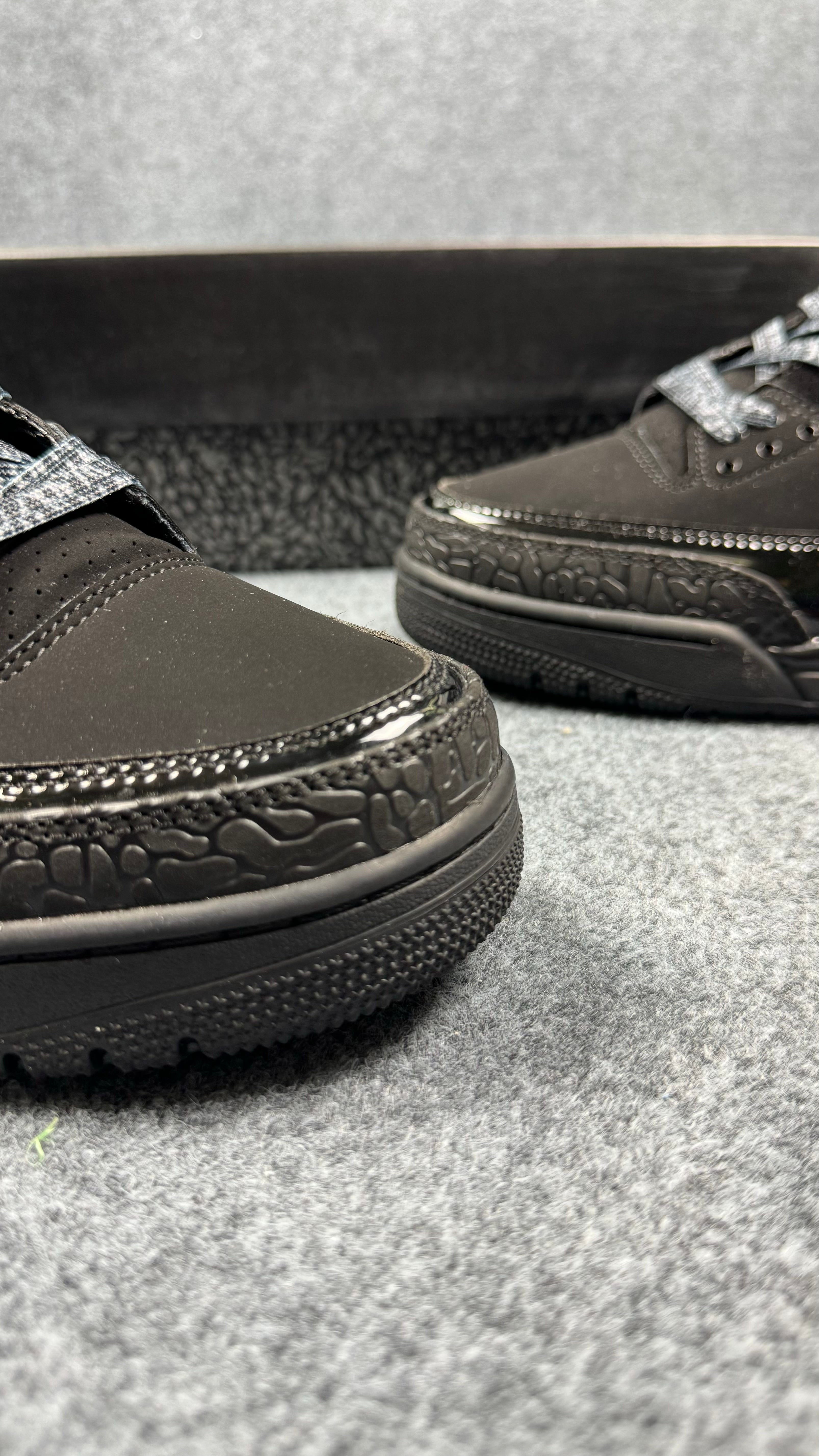 Jordan 3 Retro Black Cat (1:1 Mirror Grade)