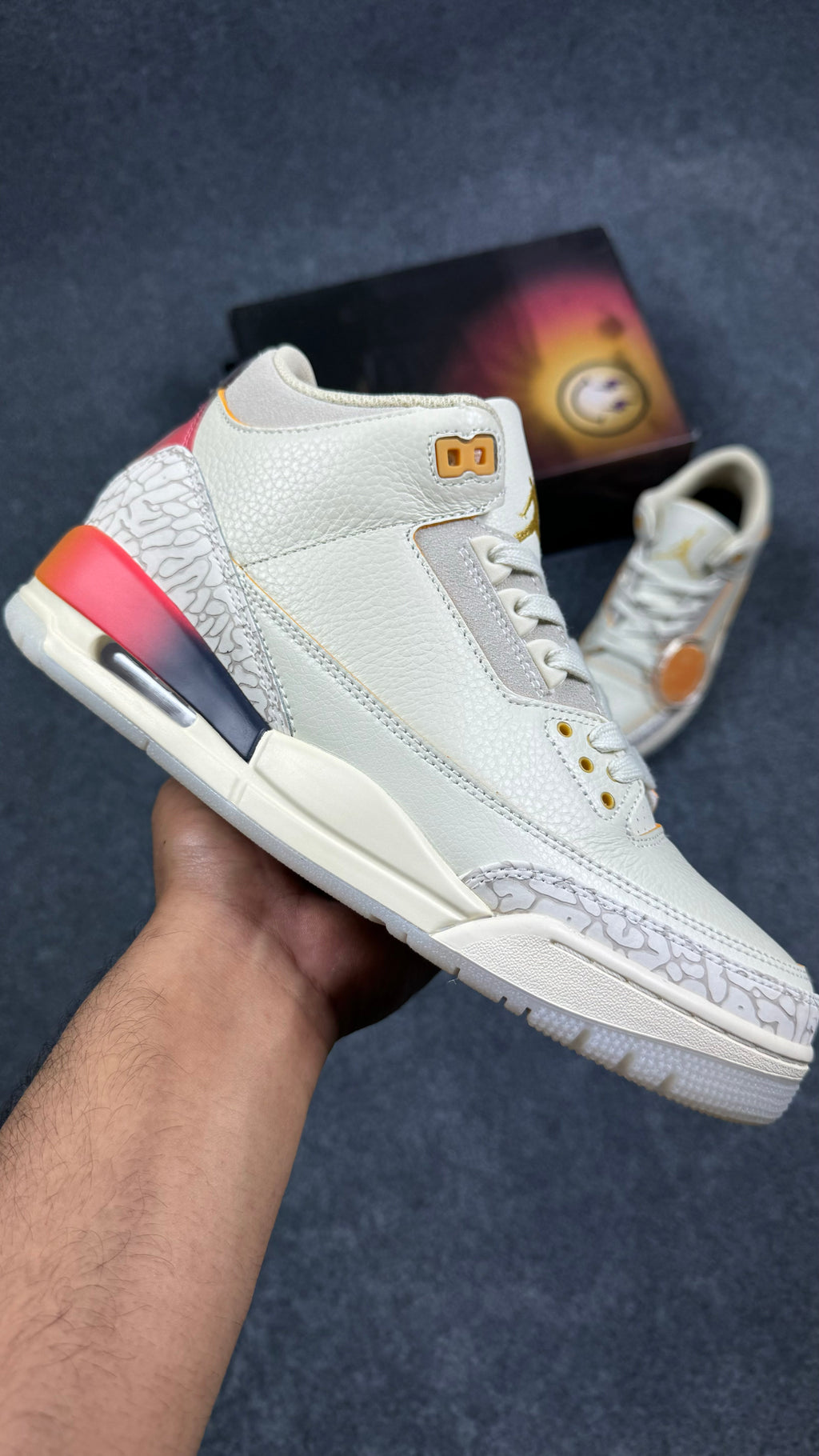 Jordan 3 Retro SP J Balvin Medellín Sunset (1:1 Mirror Grade)