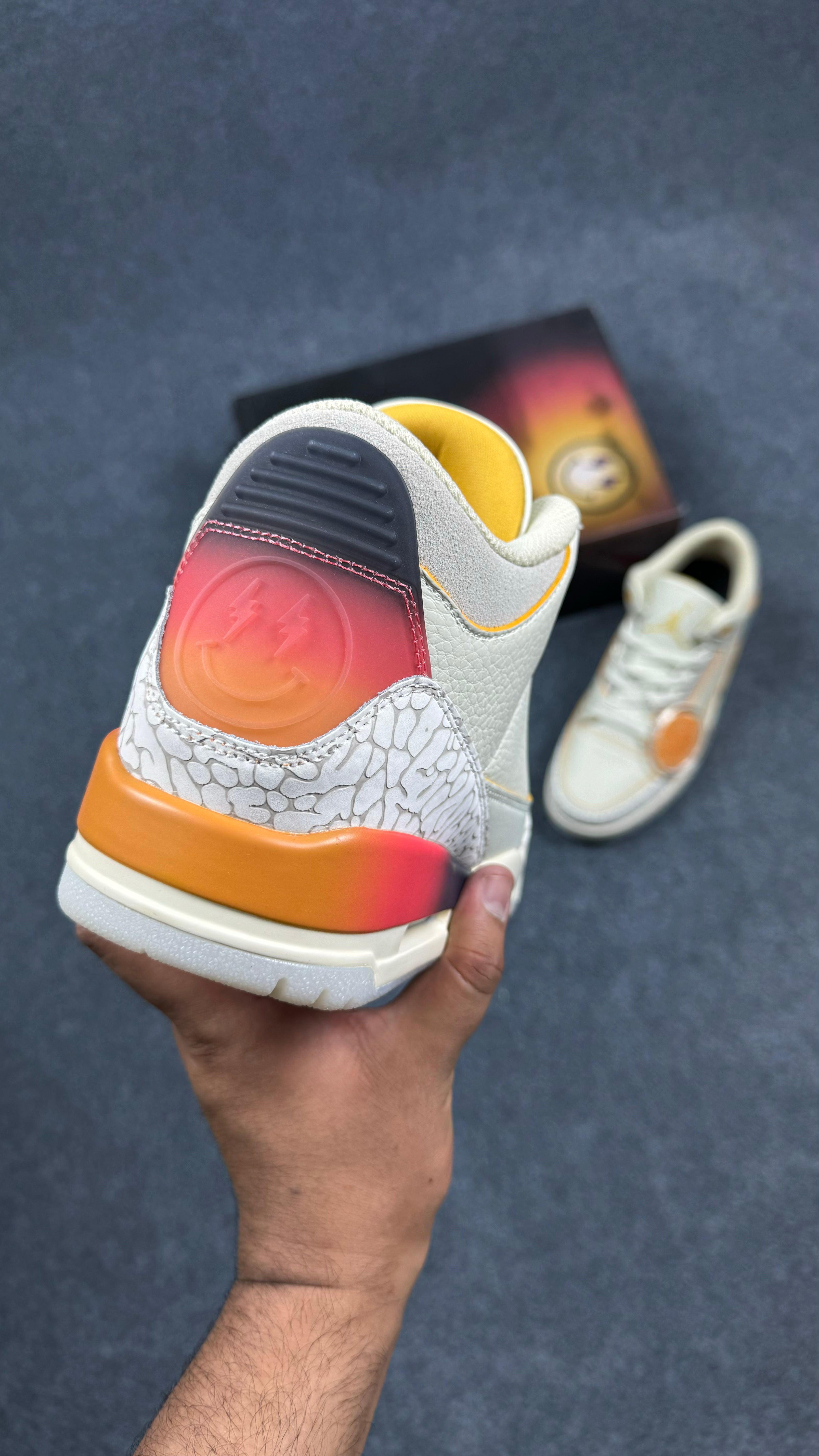 Jordan 3 Retro SP J Balvin Medellín Sunset (1:1 Mirror Grade)