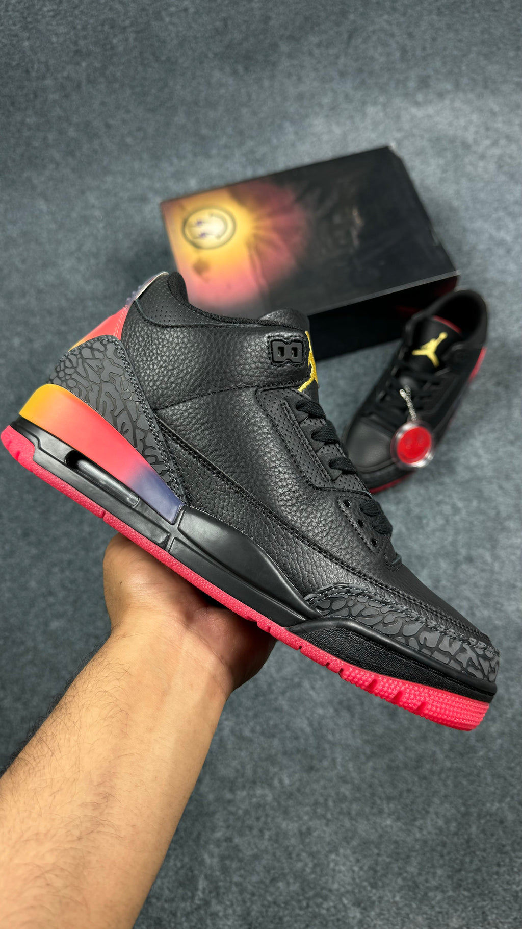 Jordan 3 Retro J Balvin Rio (1:1 Mirror Grade)