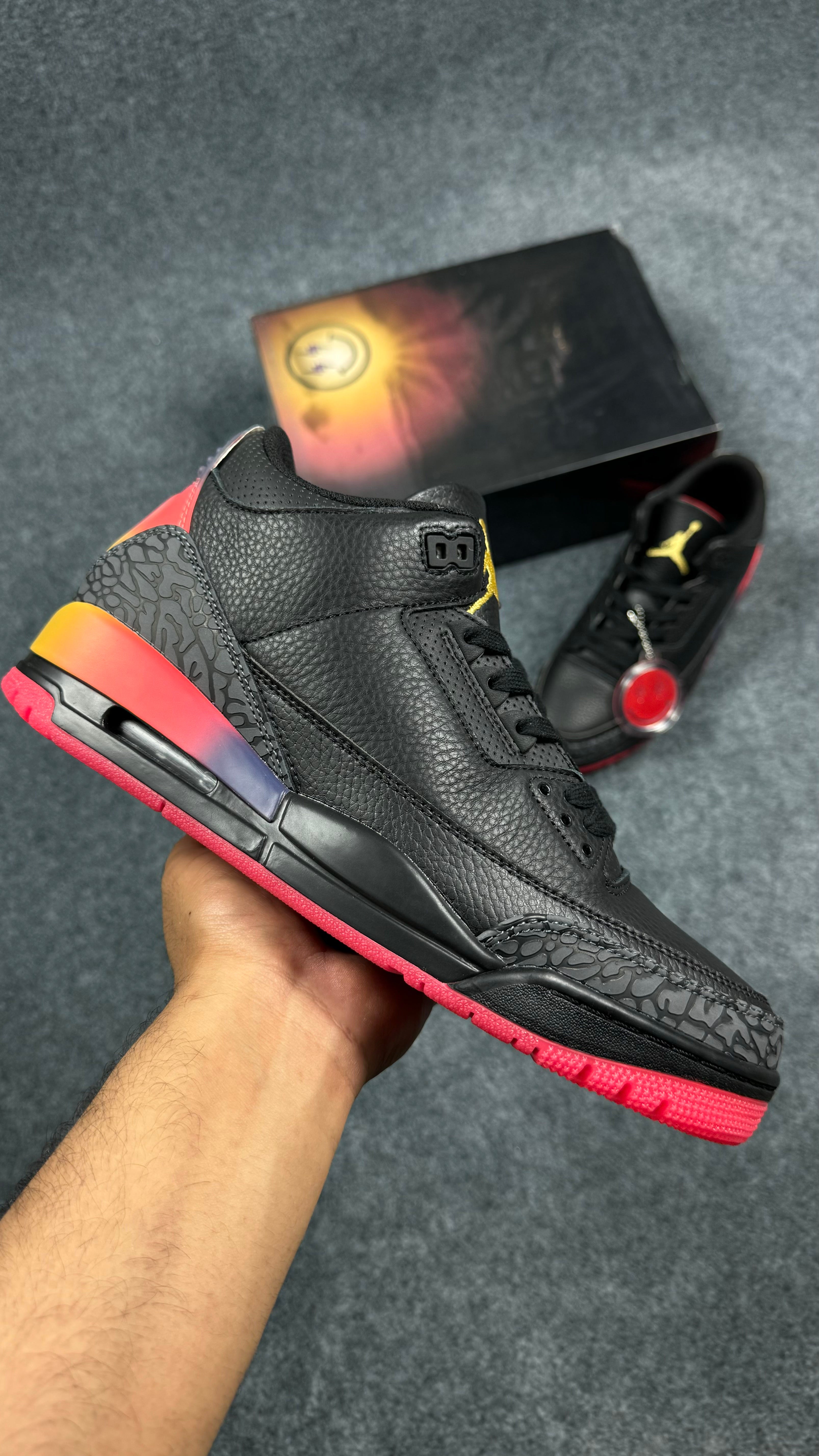 Jordan 3 Retro J Balvin Rio (1:1 Mirror Grade)