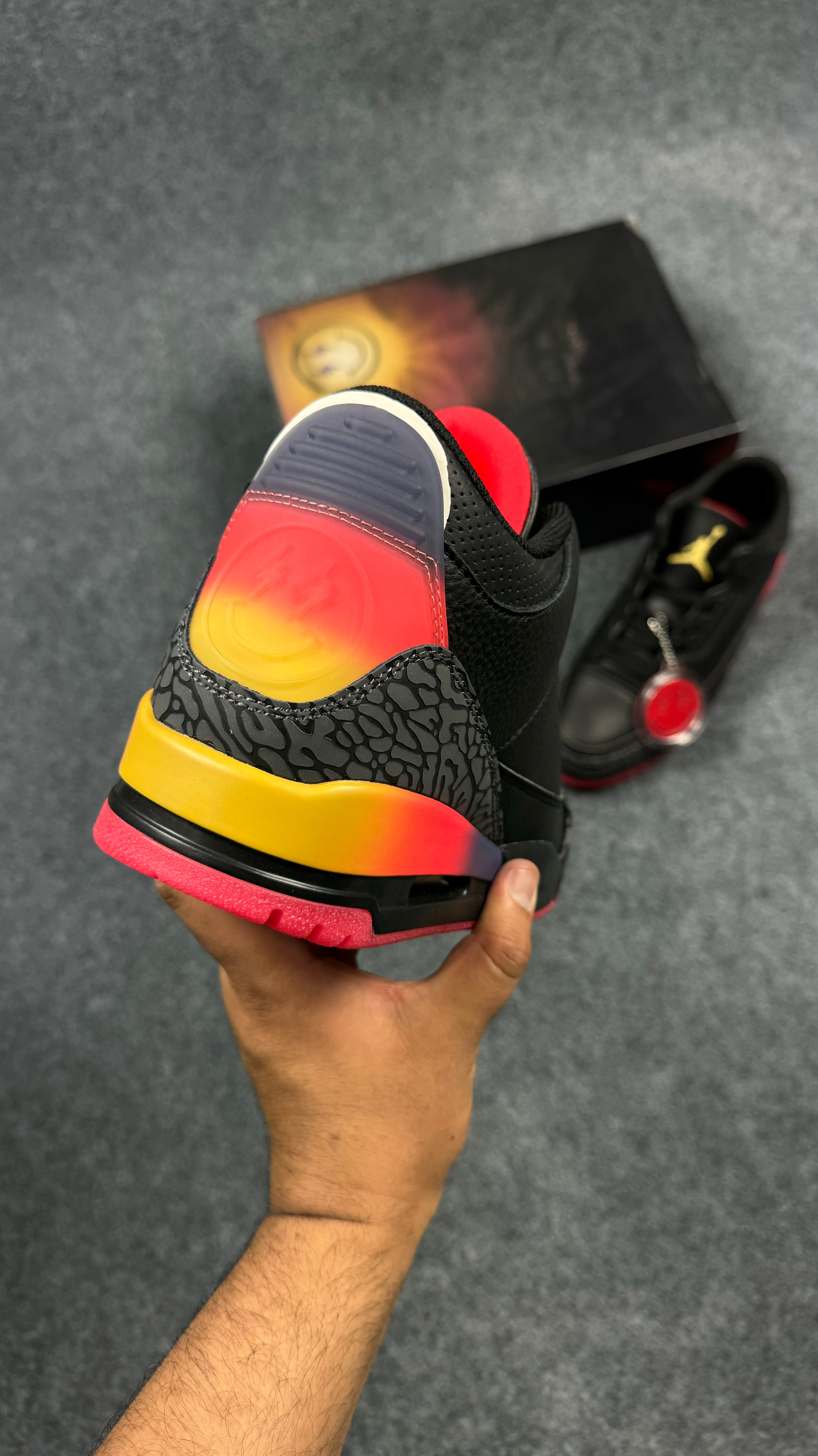 Jordan 3 Retro J Balvin Rio (1:1 Mirror Grade)