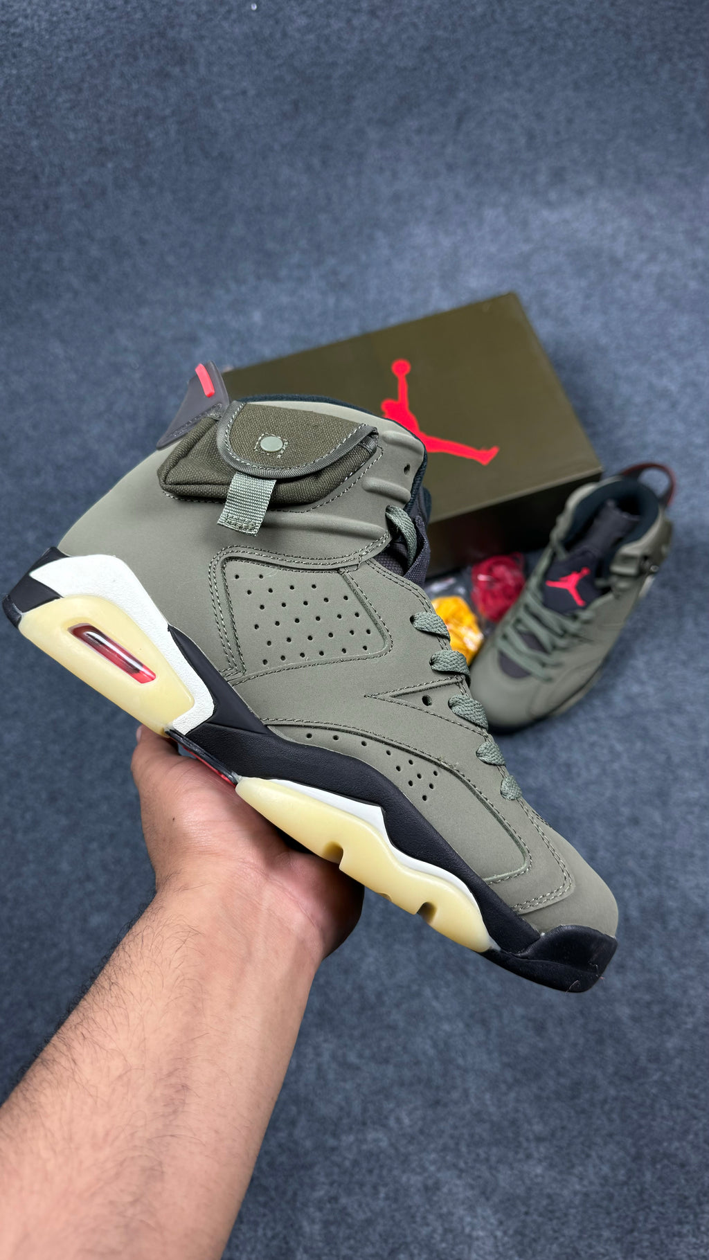 Jordan 6 Retro Travis Scott (1:1 Mirror Grade)