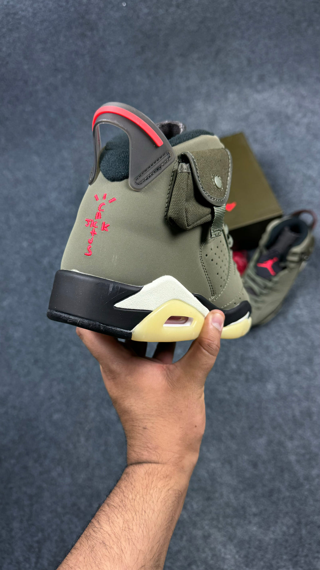 Jordan 6 Retro Travis Scott (1:1 Mirror Grade)