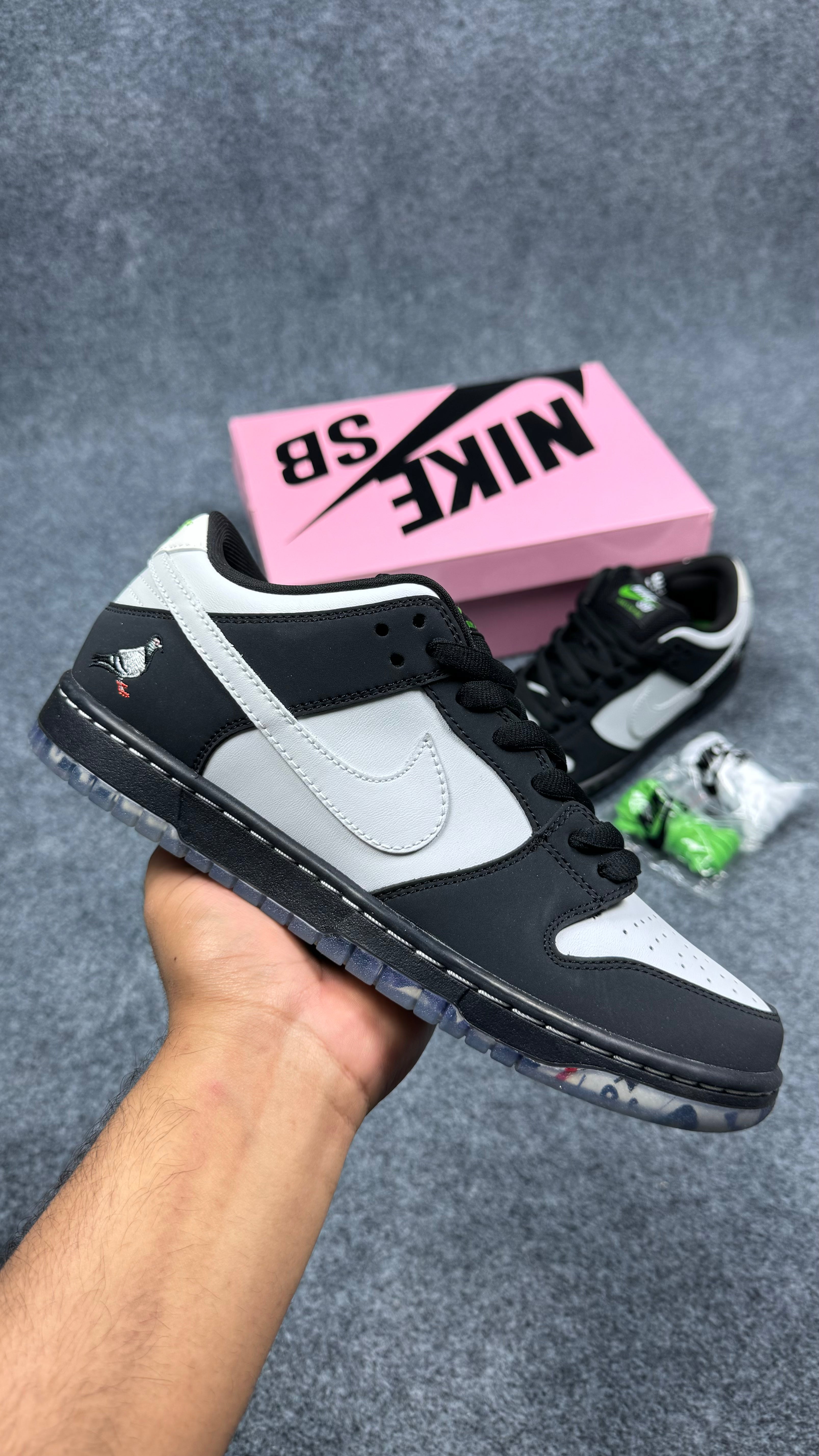 Nike SB Dunk Low Staple Panda Pigeon (1:1 Mirror Grade)