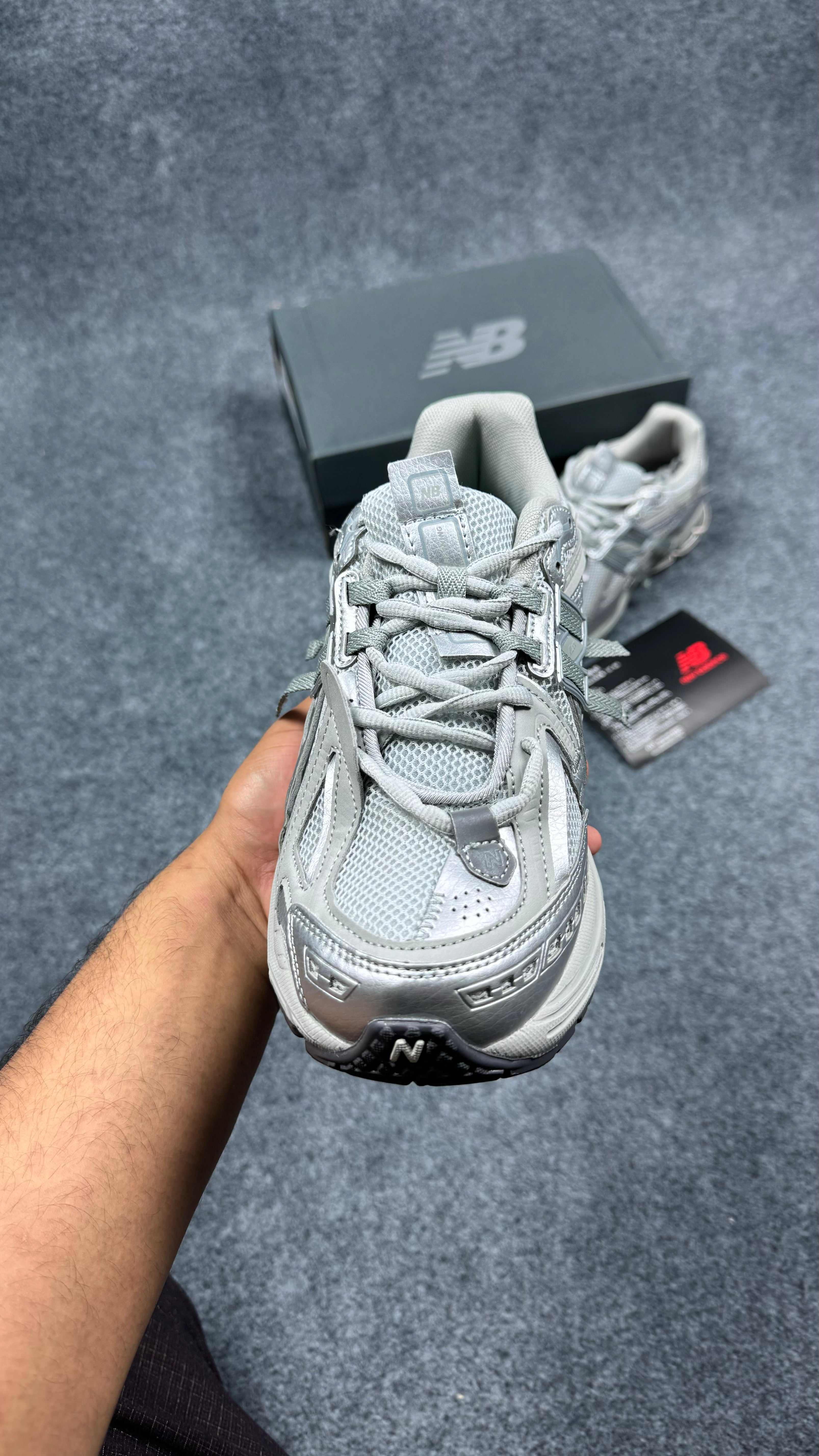 New Balance 1906A Concrete Silver Metallic (1:1 Mirror Grade)