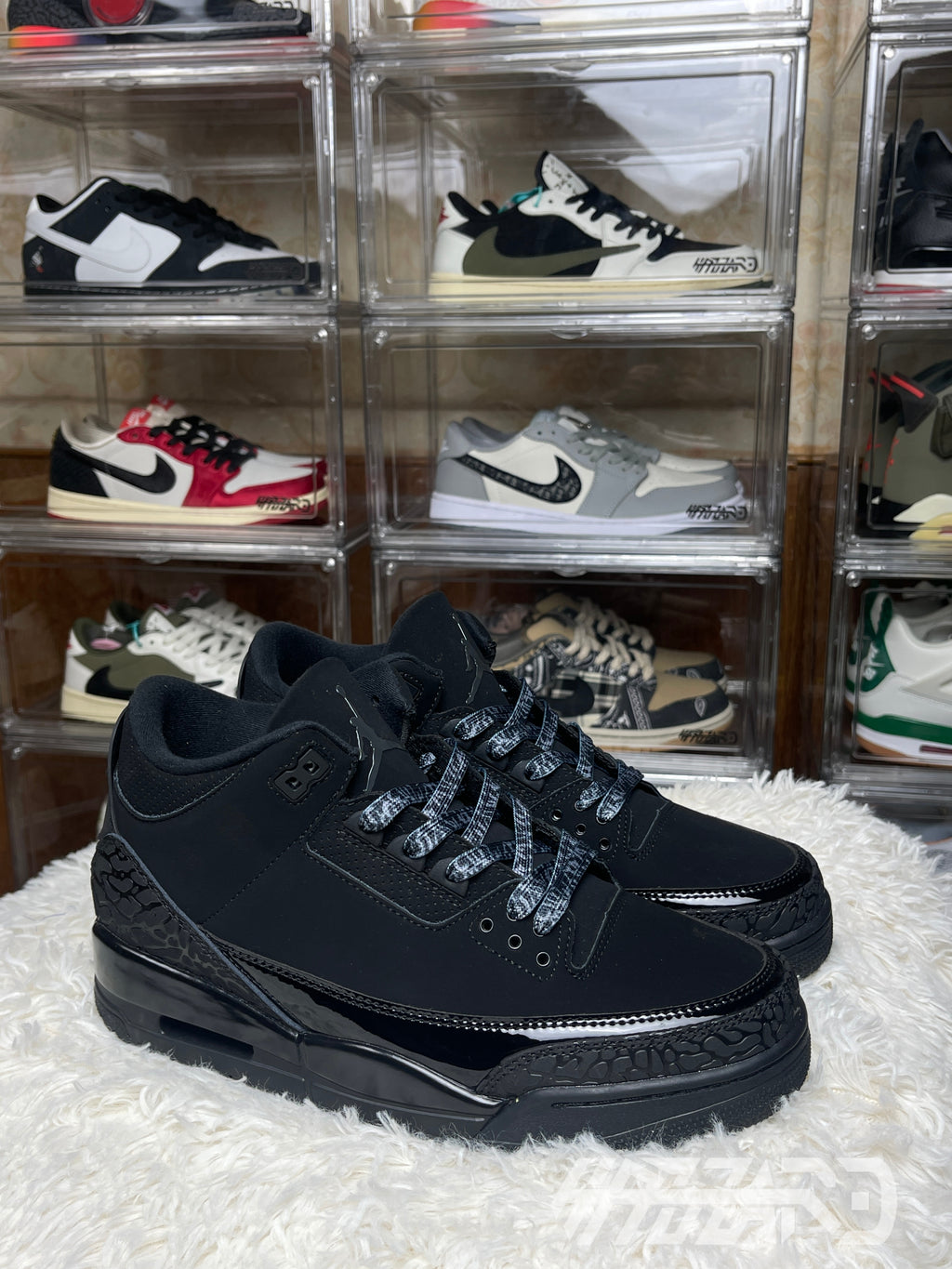 Jordan 3 Retro Black Cat (1:1 Mirror Grade)
