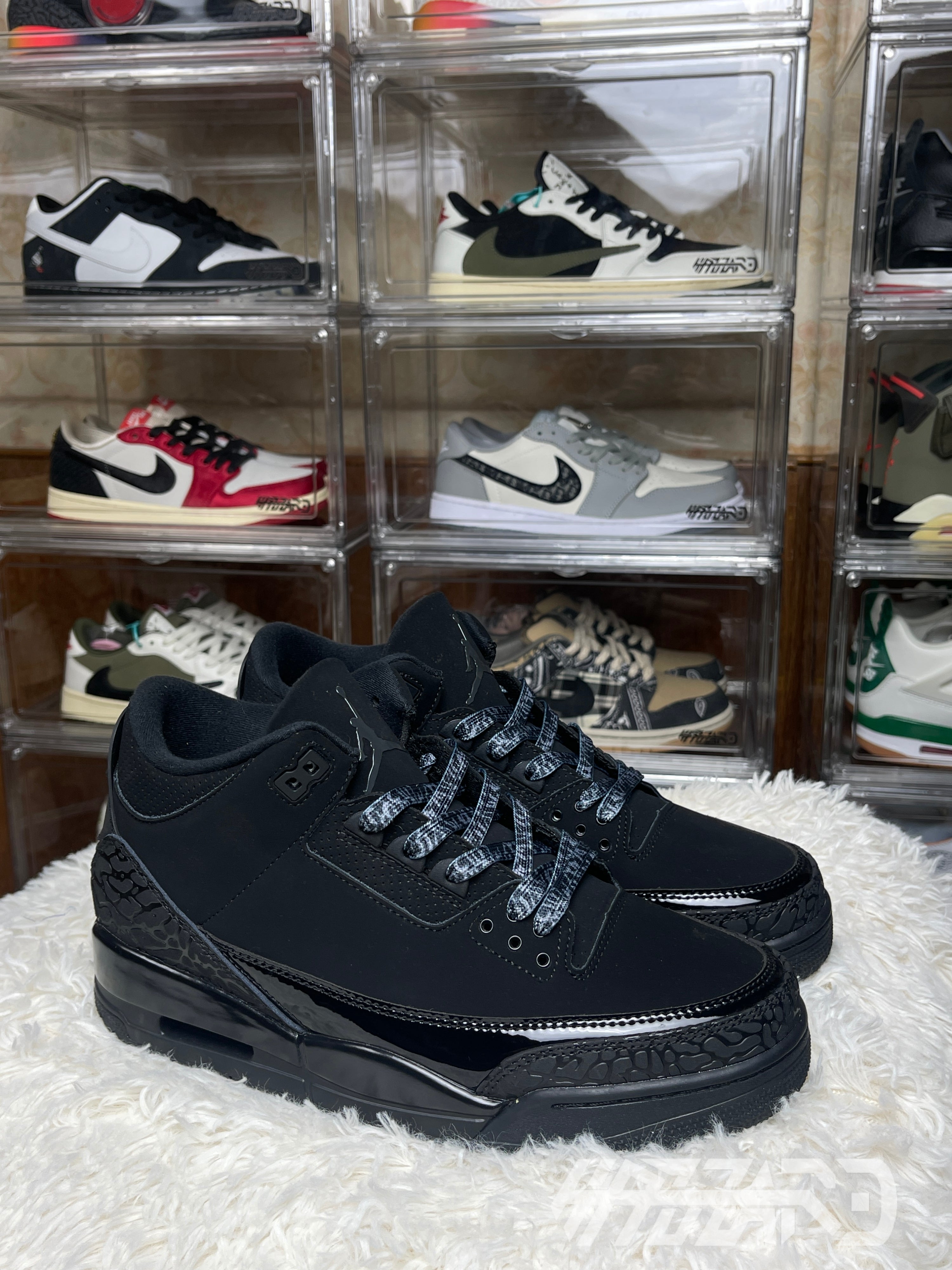 Jordan 3 Retro Black Cat (1:1 Mirror Grade)